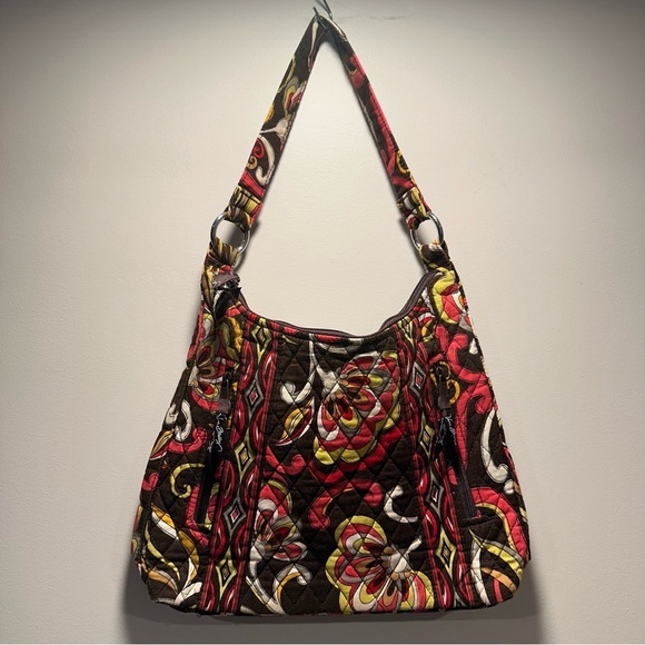 Vera Bradley Set of 2 in Puccini, Lisa B Shoulder Bag & All in 1 Wallet/Wristlet - Picture 2 of 16